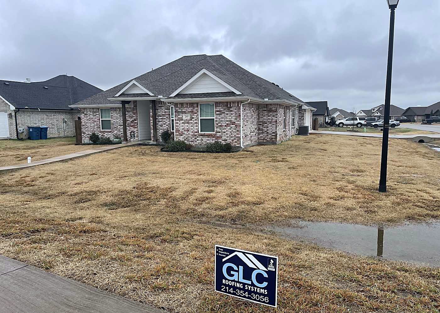Storm Damage Roof Repair by GLC Roofing LLC