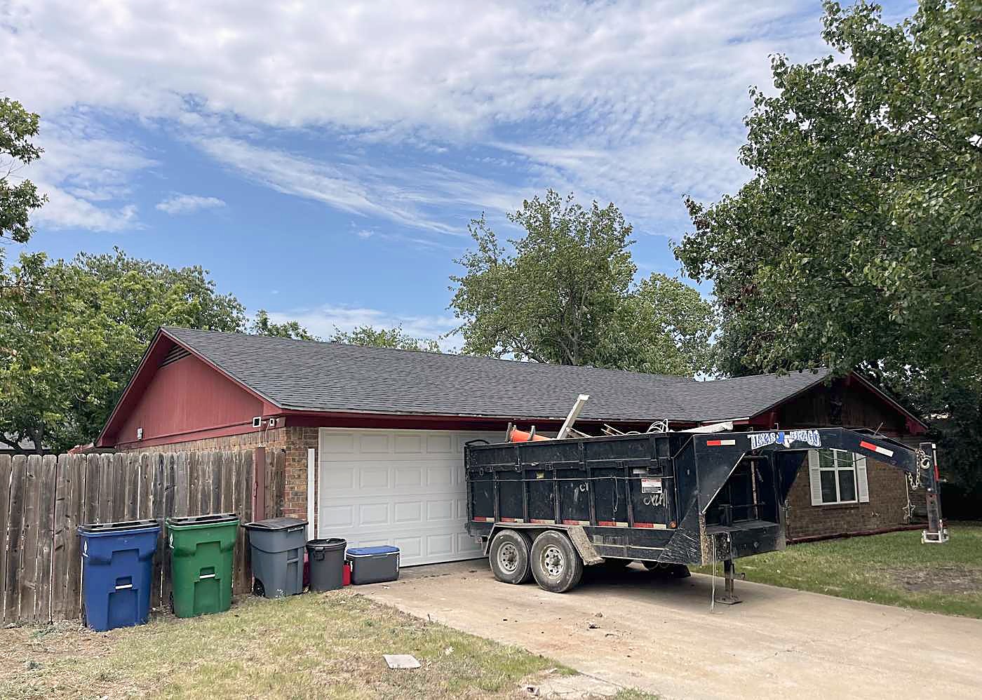 GLC Roofing LLC at work